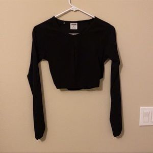Whitney Simmons V2 long sleeve crop with cut back